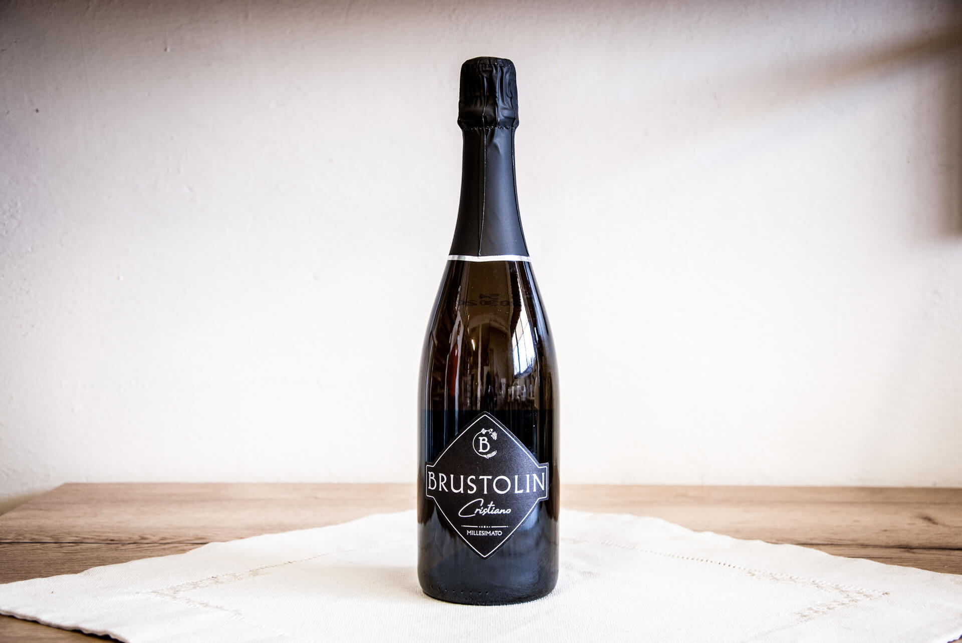 bottiglia spumante millesimato Brustolin